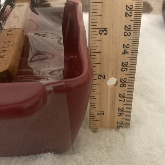 Rae Dunn Home Mini Loaf Dish/Pan with Wooden Spoon - Picture 7 of 7